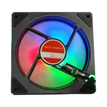 Fan Case Leopard S1 Auto RGB - Đen | Gió ngược, cắm nguồn trực tiếp