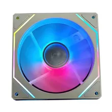 Fan Case Leopard S1 Auto RGB - Trắng | Gió ngược, cắm nguồn trực tiếp