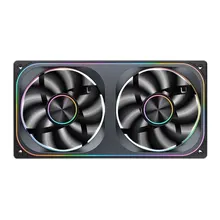 Fan Case liền khối Jonsbo ZA-240 ARGB - Đen, gió thuận