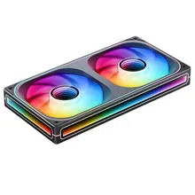 Fan Case liền khối Jonsbo ZB-240 ARGB - Đen | Gió ngược
