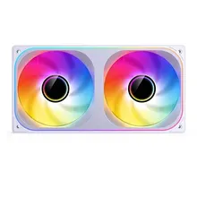 Fan Case liền khối Jonsbo ZB-240 ARGB - Trắng | Gió ngược