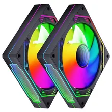 Fan Case Magic Ultra SnowMan ARGB - Black | ARGB, fan lẻ, 120mm