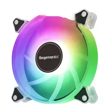 Fan case Segotep Romantic 12cm - Black | Kit 3 fan RGB