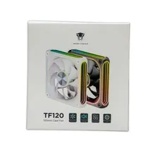 Fan PC Leopard TF120 ARGB (Sync Main) | 120mm, HDB, Gió ngược, Trắng