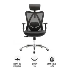 Ghế công thái học Ergonomic Sihoo M18 | Đen