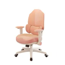 Ghế công thái học MANSON E3 Lite | Hồng, 100kg, Chân xoay, Lưng lưới