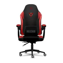 Ghế gaming CENTAUR MECHA | Đỏ, 150kg, Chân xoay, Da PU