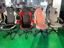 Ghế gaming CENTAUR MECHA | Đỏ, 150kg, Chân xoay, Da PU