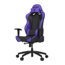 Ghế gaming VERTAGEAR SL2000 | Đen tím, 100kg, Chân xoay, Da PU