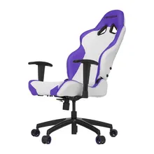 Ghế gaming VERTAGEAR SL2000 | Trắng tím, 100kg, Chân xoay, Da PU