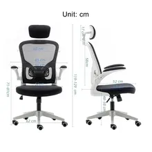 Ghế Văn Phòng Manson Regal | Màu Xanh, Công thái học, Tay Gập