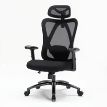 Ghế Warrior Ergonomic Hero Series WEC501 Plus Đen chân xoay