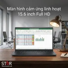Laptop Dell 15 DC15250-5434BLK PUS (M4CFY) | i5-1334U, 8GB DDR5, SSD 512GB NVMe, 15.6" FHD Touch