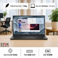 Laptop Dell Pro 15 Essential PV 15250 | i5-1334U, 8GB DDR5, SSD 512GB NVMe, 15.6" FHD IPS 120Hz