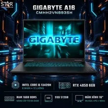 Laptop Gaming GIGABYTE A16 CMHH2VN893SH | i5 13420H, 16GB, SSD 512GB, RTX 4050, 16" WUXGA 165Hz