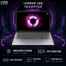 Laptop Gaming Lenovo LOQ 15ARP10E 83S0000DVN | R5-7535HS, 16GB DDR5, SSD 512GB NVMe, 15.6" FHD 144Hz, RTX 3050 6GB, W11SL, Xám