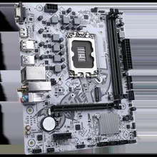 Mainboard Colorful BATTLE-AX H610M-E Wifi V21 White DDR4 | Intel H610, mATX, 2 khe DDR4