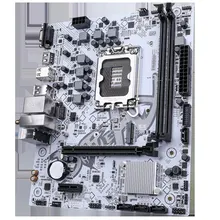 Mainboard Colorful BATTLE-AX H610M-E Wifi V21 White DDR4 | Intel H610, mATX, 2 khe DDR4