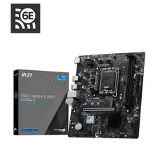 Mainboard MSI PRO H610M-S WIFI DDR4 II | LGA1700, mATX, 2 khe DDR4 64GB, Wi-Fi 6E