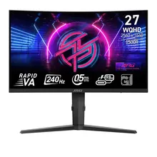 Màn hình Gaming 2K MSI MPG 275CQRXF | 27 inch, WQHD, Rapid VA, 240Hz, USB-C PD 98W, Chân CTH