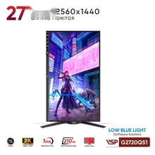 Màn hình Gaming 2K VSP G2720QS1 | 27 inch, QHD, IPS, 210Hz, 1ms, Ergonomic