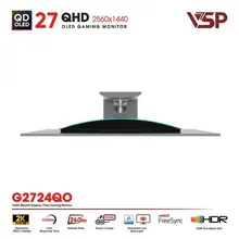 Màn hình Gaming AI Vision Pro G2724QO | 27 inch, 2K/QHD, 240Hz, QD-OLED