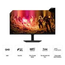 Màn hình Gaming Samsung Odyssey G5 G50F LS32FG502EEXXV | 32 inch, QHD, IPS, 180Hz, 1ms