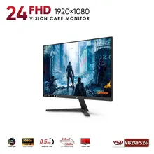 Màn hình Gaming VSP VG24FS26 | 23.8 inch, Full HD, IPS, 240Hz (OC 260Hz), 0.5ms, Vision Care, Đen