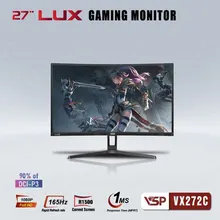 Màn hình Gaming VSP VX272C | 27 inch, FHD, Cong, 165Hz, 1ms, VA