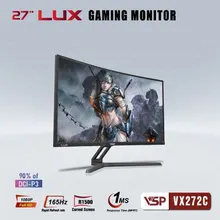 Màn hình Gaming VSP VX272C | 27 inch, FHD, Cong, 165Hz, 1ms, VA
