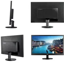 Màn Hình Máy Tính cũ AOC E2070S 20 inch (19.5 inch, HD+ 1600 x 900, TN, 60Hz, 5 ms, 200 cd/m², Phẳng)