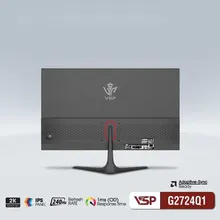 Màn Hình Máy Tính Gaming VSP G2724Q1 | 27 inch, 2K, IPS, 240Hz, 1ms, đen
