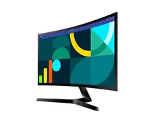 Màn Hình Máy Tính Samsung LS24D366GAEXXV | 24 inch, VA, FHD, 100Hz, 5ms, Cong, chân V