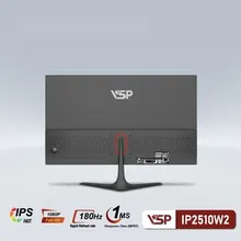 Màn Hình Máy Tính VSP IP2510W2 - Đen | 24.5 inch, Full HD, Fast IPS, 180Hz, 1ms, phẳng