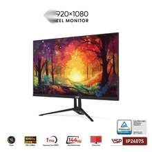 Màn hình Văn phòng VSP IP2407S | 24 inch, Full HD, IPS, 144Hz, 1ms, Đen