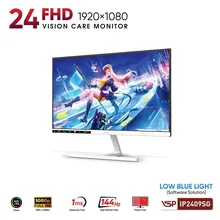 Màn hình Văn phòng VSP IP2409SG Trắng | 24 inch, Full HD, IPS, 144Hz, 1ms