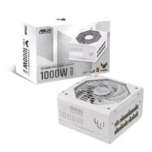 Nguồn Máy Tính ASUS TUF Gaming 1000W Gold White Edition | 80 Plus Gold, Full Modular, ATX 3.1, PCIe 5.0