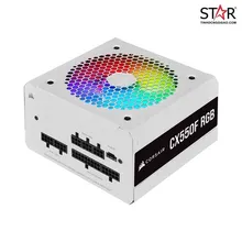 Nguồn Máy Tính Corsair 550W Bronze 80 Plus Full Modular Rgb Trắng CX550F