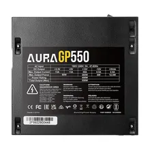 Nguồn Máy Tính GAMDIAS Aura GP550 550W 80 Plus White | Non Modular, ATX