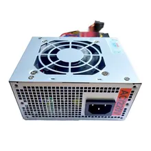 Nguồn máy tính Micro Mini 500 Fan 8cm (J1xx Slim) | Fan 8cm, 20+4 Pin, CPU 4+4 Pin, SATA, ATA, Bạc