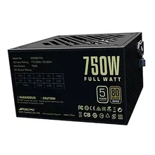 Nguồn máy tính OCPC ENERGIA BZ750 BRONZE 80+ 750W | Flat Black Cable, ATX (OCPSBZ750)