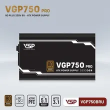 Nguồn Máy Tính VSP VGP 750W BRU Bronze ATX 3.1 PCIe 5.1 (230V)