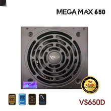 Nguồn Máy Tính VSP VS650D 650W | Non Modular, ATX