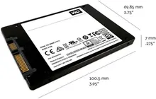 Ổ Cứng Cũ Ssd Wd Green 120Gb Sata 3 2.5 Inch(WDS120G2G0A)