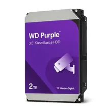 Ổ cứng HDD Western Digital Purple 2TB WD23PURZ Chính Hãng | SATA III, 3.5", 256MB Cache, CMR