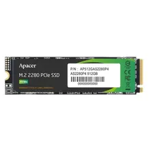 Ổ cứng SSD Apacer AS2280P4X 512GB | PCIe Gen3 x4 NVMe, M.2 2280 (AP512GAS2280P4X-1)