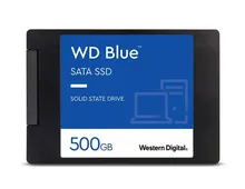 Ổ cứng SSD WD Blue SA510 SATA SSD 1TB / 2.5in 7mm / SATA III / Read up to 560MB/s - Write up to 520MB/s - Up to 90K/82K IOPS (màu xanh Blue) WDS100T3B0A