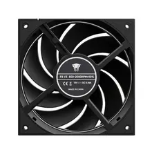 Quạt tản nhiệt PC Jungle Leopard F8 V3 Black | 2000RPM, 4Pin PWM Có Điều Tốc, Không LED, Đen
