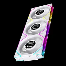 Quạt tản nhiệt PC Leopard Interstellar V4 | Kit 3 Fan 120mm, ARGB, Gió thuận, Trắng