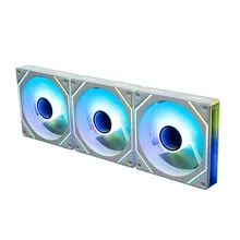 Quạt tản nhiệt PC Leopard Prism 4Max | Fan lẻ 120mm, ARGB, Trắng